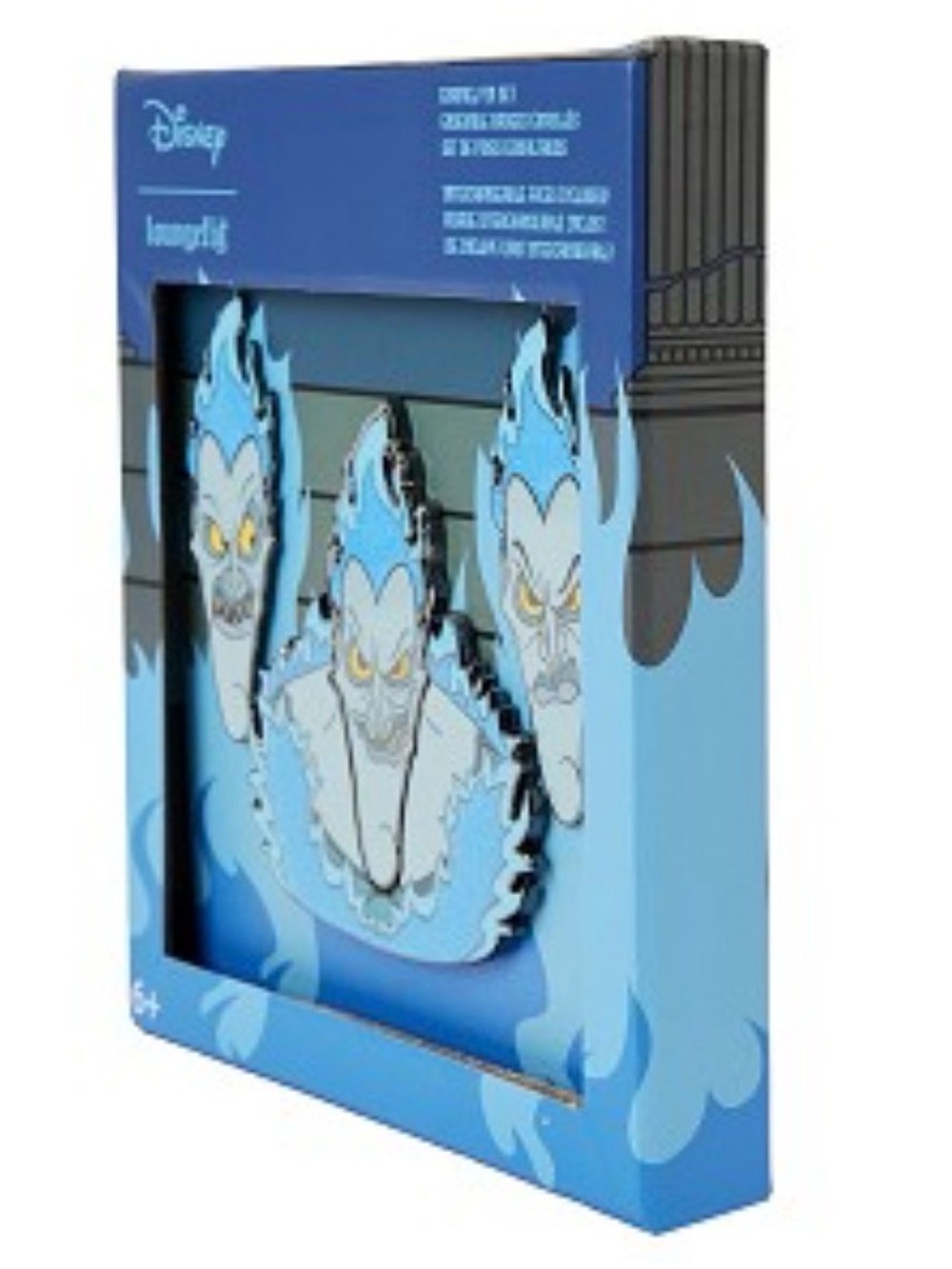 NWT Disney Loungefly Pin Set - Hercules - Hades Mixed Emotions Interchangeable - Picture 2 of 5